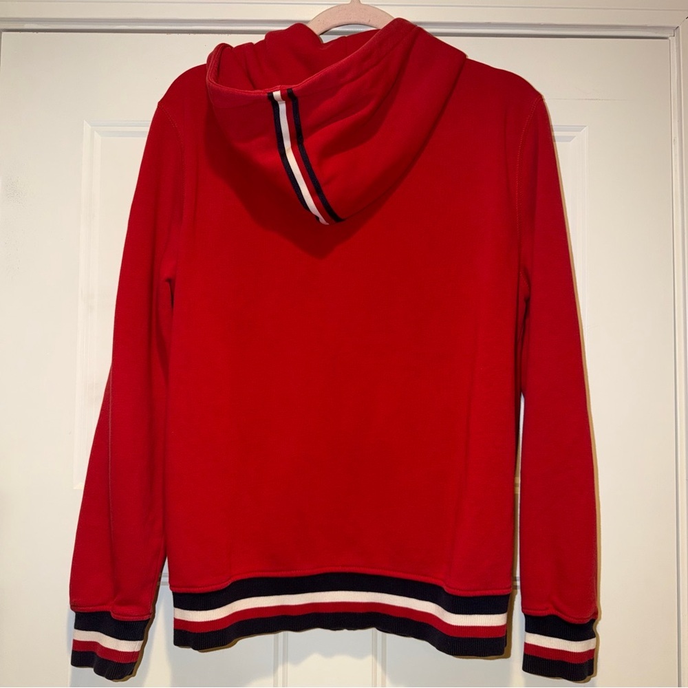 Tommy Hilfiger Vibrant Red Zip-Up - Picture 2 of 3